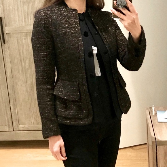 Metallic Tweed Jacket - Picture 1 of 8